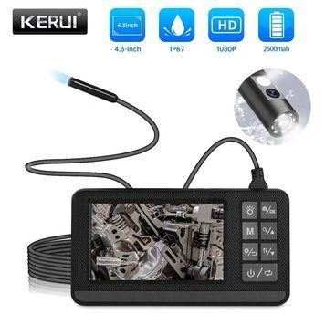 KERUI промислова ендоскопічна камера 4.3 дюйми IPS екран HD1080P бороскоп (арт. 0009) купити в Україні &mdash; Vivos Ukraine