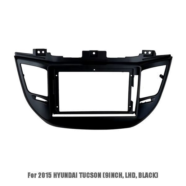 Переходная рамка Black 2Din 9' Hyundai Tucson 2015-2017 (арт. 0013) купить в Украине &mdash; Vivos Ukraine